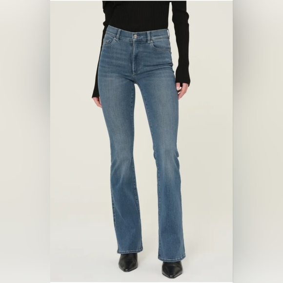 DL1961 Denim - DL1961 Women's Flare Jeans in Blue